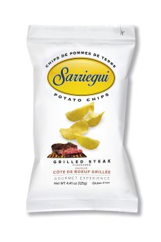 Sarriegui Chips grilled Steak flavoured 125g